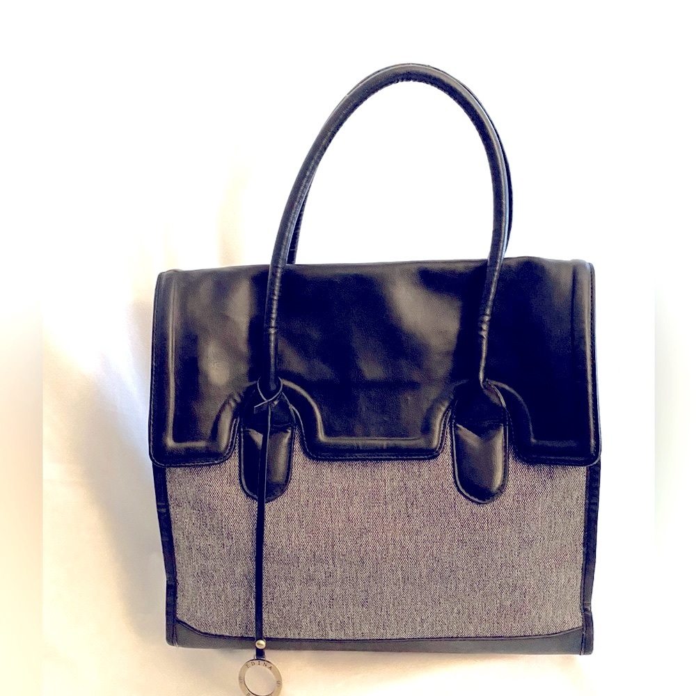 Edina Ronay London Vintage Leather Tote - Picture 2 of 11